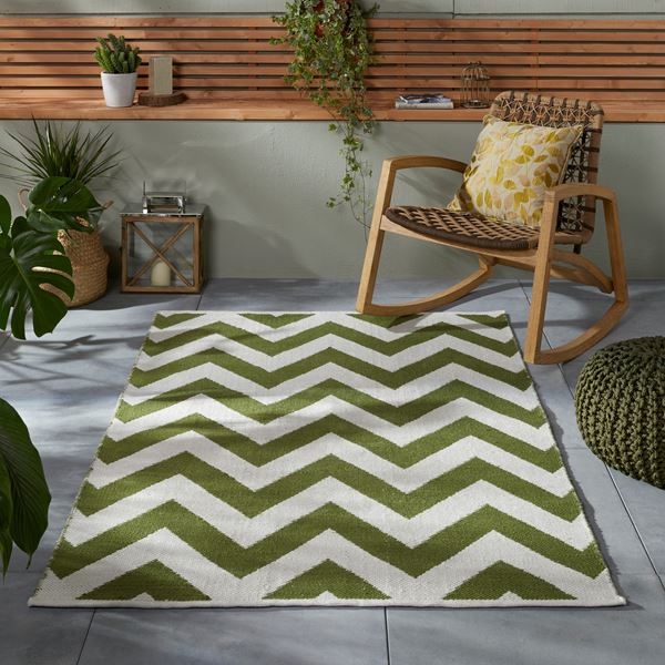 Brittany Chevron - Green